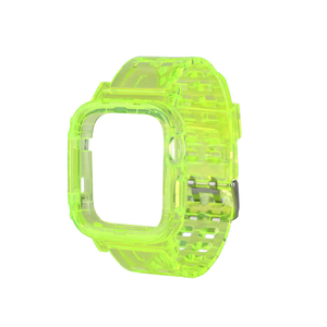 <span class=keywords><strong>Correa</strong></span> de Reloj de Silicona Transparente con Cubierta <span class=keywords><strong>para</strong></span> <span class=keywords><strong>Apple</strong></span> <span class=keywords><strong>Watch</strong></span> <span class=keywords><strong>SE</strong></span> 7 6 5 4 3 2 Accesorios <span class=keywords><strong>Correa</strong></span> <span class=keywords><strong>Para</strong></span> Reloj - Product Image 4