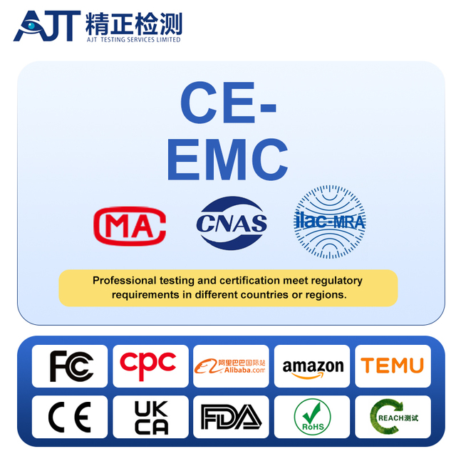 Ce Certification Service Safety Directive EN71& RED Compliant CE-EMC & FCC CE-EMC Electronic Product Quality Control Services