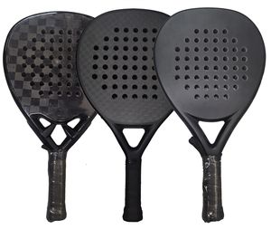 Raquette en fibre de carbone 3K12K18K, raquette de plage extérieure, raquette de tennis personnalisable - Product Image 2