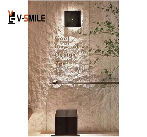 Crema ngọc trai hoàng gia màu be đá vôi Trắng gạch <span class=keywords><strong>perlato</strong></span> màu be đá vôi rỗng cột hồ quang Bảng điều khiển gạch đá nuôi cấy - Product Image 5