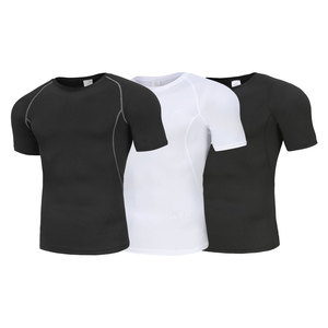 2025 Bán Chạy Nhất Người Đàn Ông Của Đào Tạo Giản Dị Chạy T-Shirt Nhanh Khô Đàn Hồi Thường Xuyên Phù Hợp Thể Dục Thể Thao Ngoài Trời Trống - Product Image 4