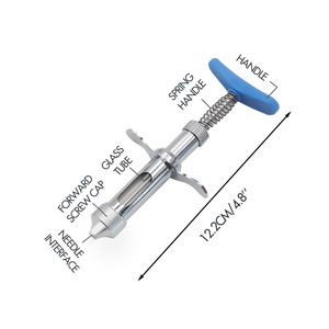 Inyector <span class=keywords><strong>para</strong></span> Aves <span class=keywords><strong>de</strong></span> Corral, Vacunación Avícola, Aguja <span class=keywords><strong>para</strong></span> <span class=keywords><strong>Viruela</strong></span> Aviar, Acero Inoxidable, Jeringa Automática <span class=keywords><strong>para</strong></span> Vacunas Avícolas <span class=keywords><strong>de</strong></span> 2 ml - Product Image 3