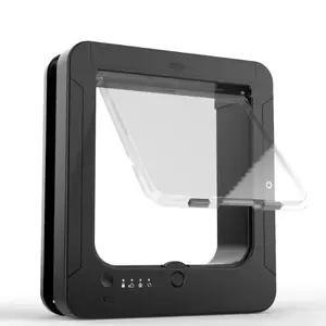 Smart Pet Safe Automatique Chat <span class=keywords><strong>Chien</strong></span> Rabat Porte RFID <span class=keywords><strong>Puce</strong></span> Électronique Capteur Clé Nouvel An Plastique <span class=keywords><strong>Puce</strong></span> Nouvel An Plastique - Product Image 1