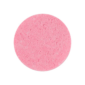 Éponge nettoyante pour le visage en coton de pulpe de bois naturel, ronde, pour démaquiller, exfolier, masque de boue, nettoyant exfoliant pour le visage, convient à tous les types de peau - Product Image 5