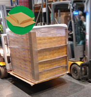 Feuille de papier kraft recyclable économique avec revêtement PE simple face pour emballage de marchandises écologique