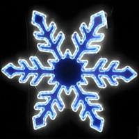 LED Schneeflocke Licht Girlande 60cm Weihnachts baum Kamin Party Wandbehang Dekorationen Indoor Outdoor IP65 für Garten Heimgebrauch