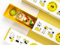 Boîte de papier à tiroir à sushi personnalisée Boîte d'aliments à emporter en gros pour sushi, bento, dessert Cuisine japonaise de qualité supérieure