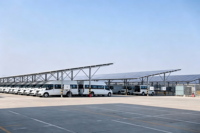 Système de panneaux solaires à prix d'usine, photovoltaïque, pour abri de voiture/terrain de stationnement, garage portable, abri extérieur, kit système solaire domestique