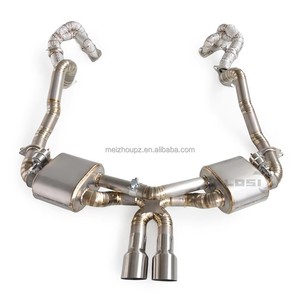 Sistema de Escape Catback para Porsche Cayman Boxster 981 2.7 2012-2017, Escape de Titanio con Válvula de Alto Rendimiento, Aislamiento Ss304 - Product Image 4