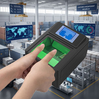 Lecteur d'empreintes digitales biométrique avec conception optique, portable, compatible multi-OS, garantie 1 an, collecte de données