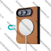 Étui à rabat en cuir PU pour iPhone 18 Ultra avec fenêtre transparente sur le devant, aimant N52, logo personnalisé, vente en gros directe usine