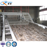 Machine pour la fabrication de feuille de marbre, 1220 x mm, PVC, UV