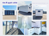 Cabine modulaire insonorisée en acier préfabriquée pour hôtel, entrepôt et atelier avec installation rapide