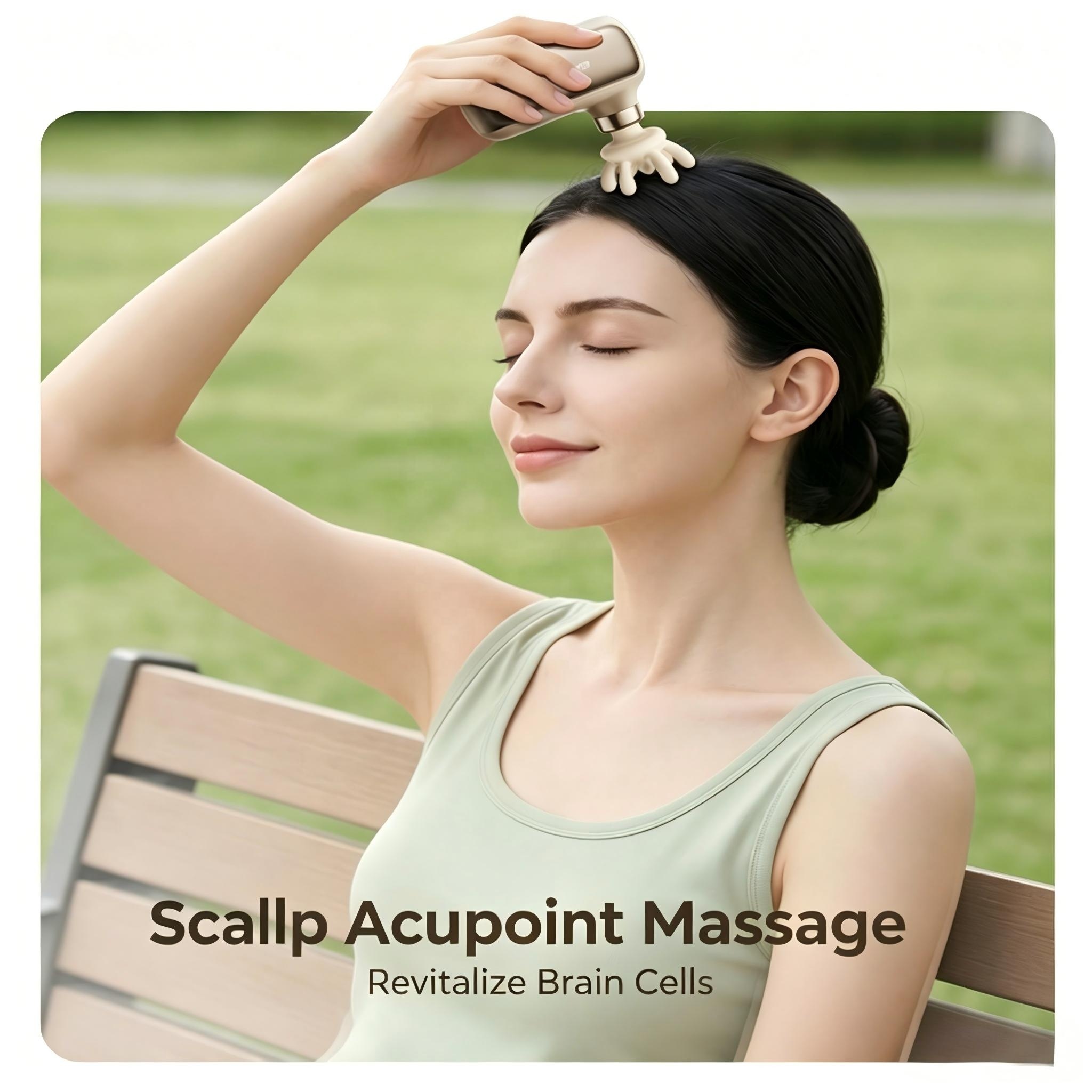 Mini Fascia Massage Gun – Portable Deep Tissue Percussion Massager for Muscle, Body & Arm Relaxation - View 3