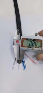 MINIフィギュア8光ファイバーケーブル2km/ドラム空中GYXTBC8Y1.6mm亜鉛メッキメッセンジャーフラットfig8ケーブル2 4 6 8 1224コア - Product Image 5