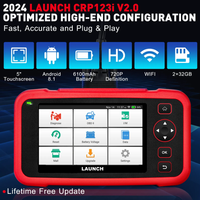 Actualización Gratuita, Lanzamiento CRP123I V2.0 SDK ABS SRS OBD2 Escáner, Herramienta de Diagnóstico para Automóviles, Analizador de Motor, Herramienta de Escaneo OBD-II