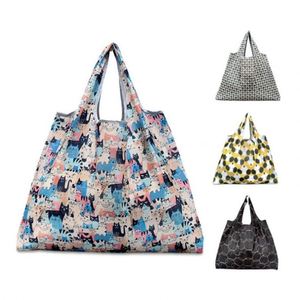 Sac fourre-tout pliable et extensible en polyester écologique Paxdun pour les courses, réutilisable et vendu en gros - Product Image 1