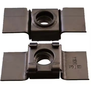 Écrous à <span class=keywords><strong>cage</strong></span> noirs fabriqués en Chine, soudés avec des ailes carrées, écrous à <span class=keywords><strong>cage</strong></span> M3 M4 M5 <span class=keywords><strong>M12</strong></span> - Product Image 1