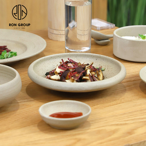 <span class=keywords><strong>Assiette</strong></span> ronde <span class=keywords><strong>en</strong></span> <span class=keywords><strong>porcelaine</strong></span> céramique japonaise Beefsteak <span class=keywords><strong>Service</strong></span> alimentaire 7.75/9.25 pouces pour hôtel restaurant vaisselle vaisselle - Product Image 3