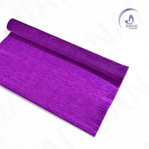 Cintas de <span class=keywords><strong>Papel</strong></span> Crepé de Colores Estilo Art <span class=keywords><strong>Deco</strong></span> Italiano y <span class=keywords><strong>Papel</strong></span> Crepé 250cm*50cm 70g/pieza para Decoración de Oficina con Temática de Plantas/Flores - Product Image 4