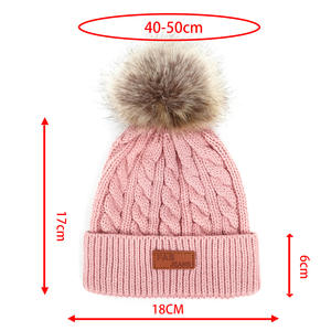Chapeau pour bébé, chapeaux chauds d'hiver, chapeaux tricotés pour nouveau-nés, bonnet pour bébé - Product Image 6