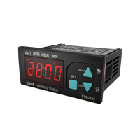 ENDA ETM2432-230 Timer Penuaan Digital 77x35mm 230V AC +10% hingga -20% 50/60Hz