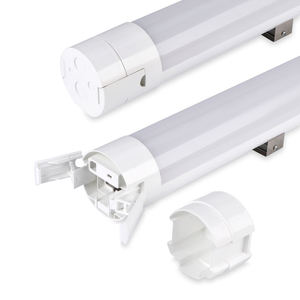 Custom Smd2835 2ft 4ft 5ft 20w 40w 50w 60w 3000K 4000K 6000k Aluminium Body Pc Cover Ip65 Ip66 Emergency Tri Proof <b>Led</b> Light - Product Image 1
