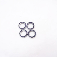 61802 2RS 6802 2RS 15x24x5mm Bantalan Headset Sepeda Bola Radial Alur Dalam Tipis