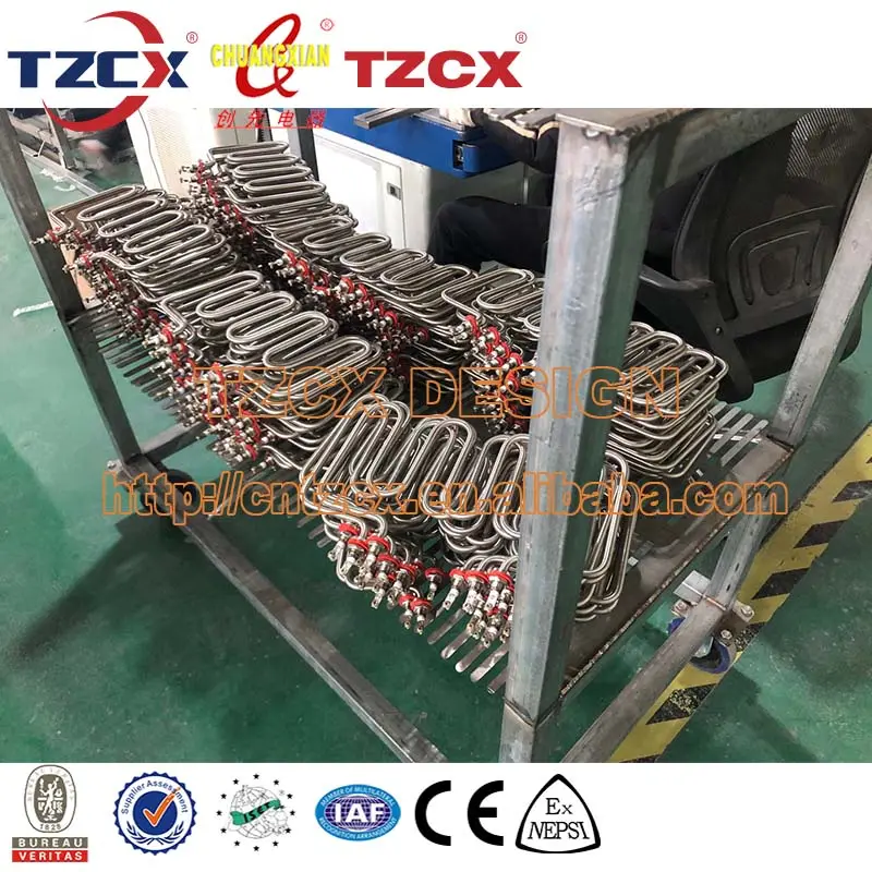 CE-zertifizierte Marke TZCX maßge schneiderte verschiedene Watt-und Spannungs rundluft heizgeräte