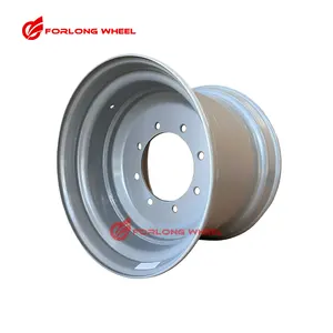 福隆中国工厂Whosale收割机拖拉机钢轮圈16x22.5轮胎500/60R22农业轮。