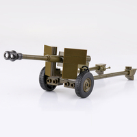 WW2 askeri Mini asker figürü ordu almanya abd ve sovyet anti-tank anti-uçak Howitzers yapı blok oyuncaklar