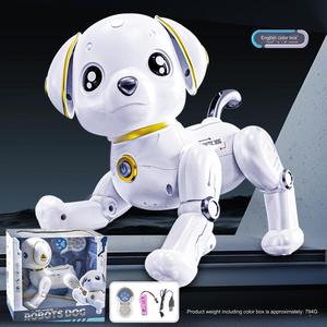 Toque Sensível Caminhada e Dança Eletrônica Pet Controle Remoto Programação Inteligente Brinquedo Do Cão Mecânico - Product Image 2