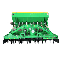 Semoir agricole à 24 rangs, tracté par tracteur, pour travail efficace, machine de semis direct, semoir de précision