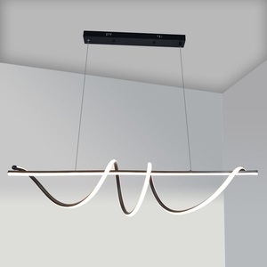 Đèn Treo Sang Trọng Màu Vàng Kim Đèn Treo Trần Led Tuyến Tính Treo Trang Trí Nhà Cửa Đèn Chùm Hiện Đại Đèn Treo Cho Đảo Nhà Bếp - Product Image 3