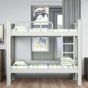 Алюминиевая двухъярусная кровать: легкая, антикоррозийная, прочная конструкция для общежитий/хостелов (опт) - Product Image 1