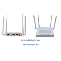 Ftth Onu Compatible Diverses Marques Olt 2Ge Gpon Fibra Onu Routeur Catv Dual Band Wifi Xpon Com Fonte Fournisseur