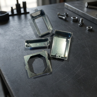 Composant de boîtier électrique métallique, finition peinture poudrée, service de fonderie sur mesure