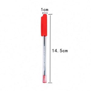 Bolígrafo de Plástico Transparente Simple y Económico, Tipo Bala, 1.0 mm, de Secado Rápido, No Borrable, con Logotipo Personalizado, para Oficina y Escuela - Product Image 2