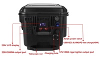 Nouvelle Génération : Centrale Électrique Portable 220V 2000W 9324Wh, Générateur Extérieur Haute Puissance 2kW