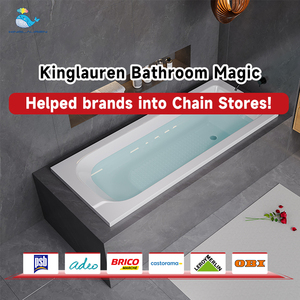 Kinglauren Rectangular KZ Style Lux Best Sell Brands Blanco Incorporado Acrílico <span class=keywords><strong>Bañera</strong></span> <span class=keywords><strong>Baño</strong></span> <span class=keywords><strong>con</strong></span> <span class=keywords><strong>Patas</strong></span> <span class=keywords><strong>PARA</strong></span> LA Venta - Product Image 3