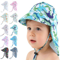 Sombrero Deportivo Ligero y Transpirable para Exteriores, Protección UV, Gorra de Verano para Bebés, Secado Rápido, con Solapa para el Cuello