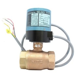 Vanne à boisseau sphérique électrique Kitz Ea100 Tef, norme japonaise, haute température, pour l'industrie chimique, actionneur à double action inclus - Product Image 3
