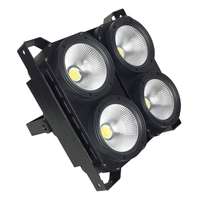 Bluemoon 4 Eyes Led Blinder 4 Pcs X 100W Cob Dmx Led Light Single Color or 2 in 1 IP33 Ra95 Aluminium Alloy