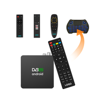 Récepteur de télévision par satellite OTT 4K Android et dvb smart android tv box