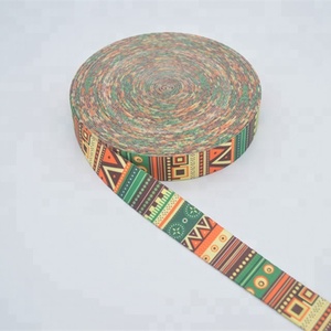 Thời trang dân tộc Polyester jacquard <span class=keywords><strong>Webbing</strong></span> moonwalkers dây đeo cho quần áo 100% polyester bền vững tùy chỉnh in Nylon - Product Image 5