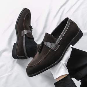 Chaussures habillées pour hommes de haute qualité, faites à la main, à franges, élégantes, décontractées, à bout pointu, formelles - Product Image 2