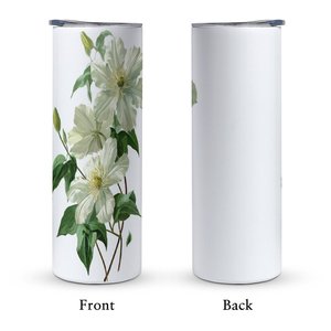 Stainless Steel Tumbler 20oz Vacuum <b>Insulated</b> Custom Printed Floral Design Portable <b>Cup</b> - Product Image 3