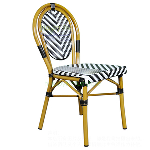 Silla de exterior de ratán francés de aluminio duradero para muebles Happy Life, muchas opciones para terraza, jardín, parque, cocina, taller de Villa - Product Image 6