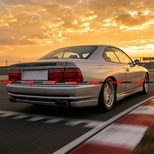 Kit Completo di Alta Qualità AC-S Design per <span class=keywords><strong>BMW</strong></span> Serie 8 <span class=keywords><strong>E31</strong></span> 1991-1997: Labbro Anteriore, Labbro Posteriore, Minigonne Laterali, Paraurti in FRP Nero - Product Image 4