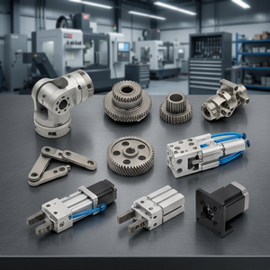 Pièces d'automatisation industrielle personnalisées OEM avec usinage CNC et électroérosion à fil en acier inoxydable pour bras robotiques - Product Image 3